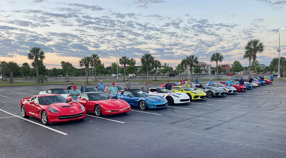 myrtle beach corvette show