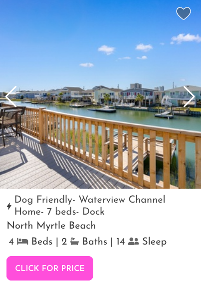 Dog Friendly- Waterview Channel Home