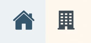 vacation rental homes vs condos